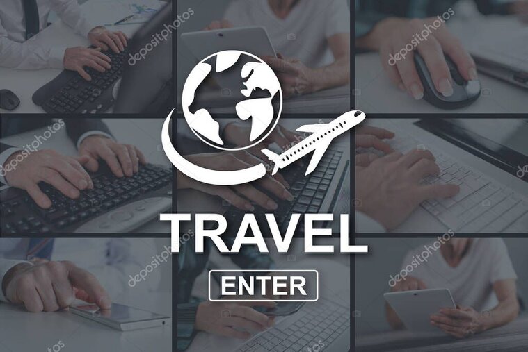 Cliente che acquista un biglietto aereo presso il banco in negozio